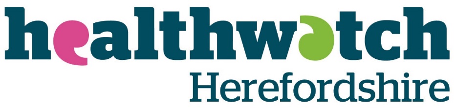 Picture of the Healthwatch Herefordshire logo